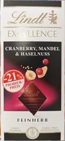 Cranberry, Mandel & Haselnuss Feinherb