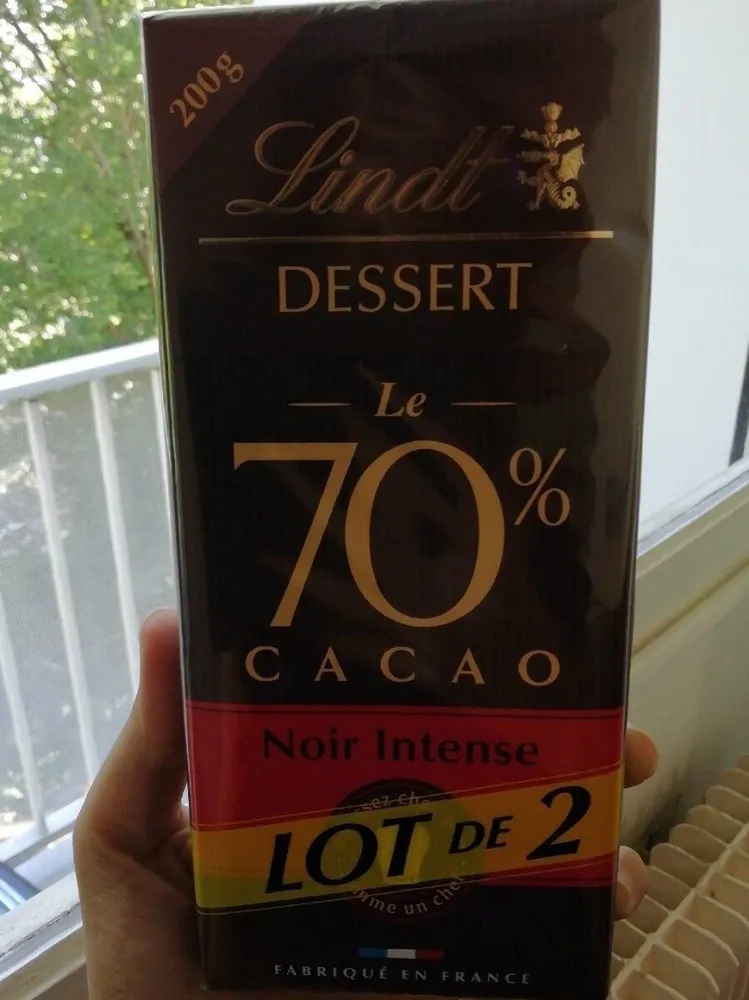 Lindt dessert