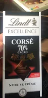 Chocolat noi corsé 70% cacao