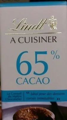 Lindt à cuisiner 65% Cacao