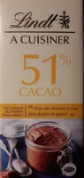 Chocolat à cuisiner 51% cacao
