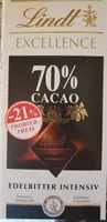 Lindt Excellence 70% cacao