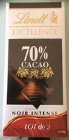 Chocolat Excellence Noir Intense 70%
