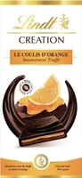 Tablette de chocolat - le coulis d’orange