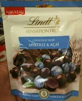 Sensation Fruit - Chocolat Noir - Myrtille & Açaï
