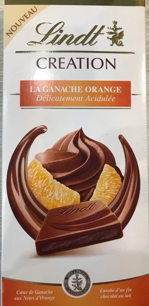 Création - La ganache orange