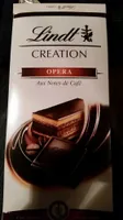 Lindt CREATION OPERA Aux Notes de Café