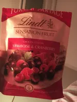 Sensation Fruit Bonbons chocolat noir framboise & ... le sachet de 250 g