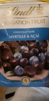 Lindt sensation fruit myrtilles & acai
