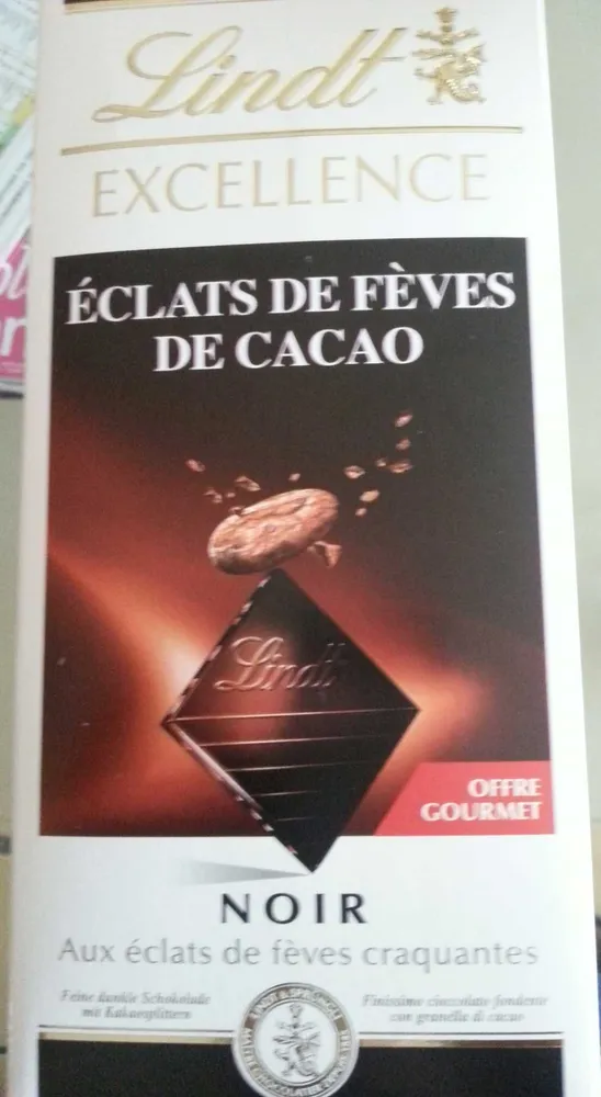 Excellence - Éclats de fèves de cacao noir