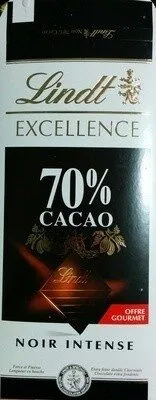 Excellence 70% cacao noir intense