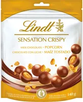 Chocolate con leche y maíz tostado