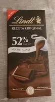 Lindt Chocolate 52% Cacao Negro Suave RECETA ORIGINAL
