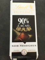 LINDT Excellence 90% Cacao