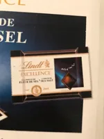 Lindt noir excellent fleur de sel