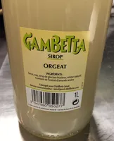 Sirop Orgeat
