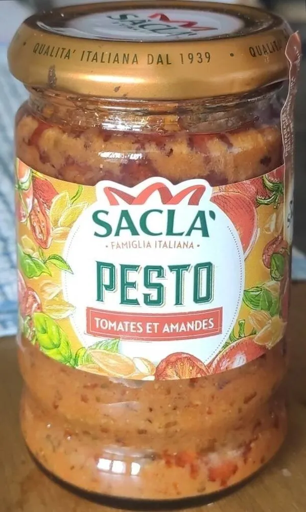 Pesto tomates et amandes