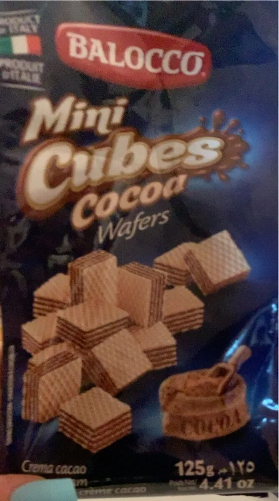 mini cubes cocoa