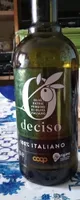 Olio extravergine di oliva italiano Deciso