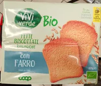 Fette biscottate biologiche con farro