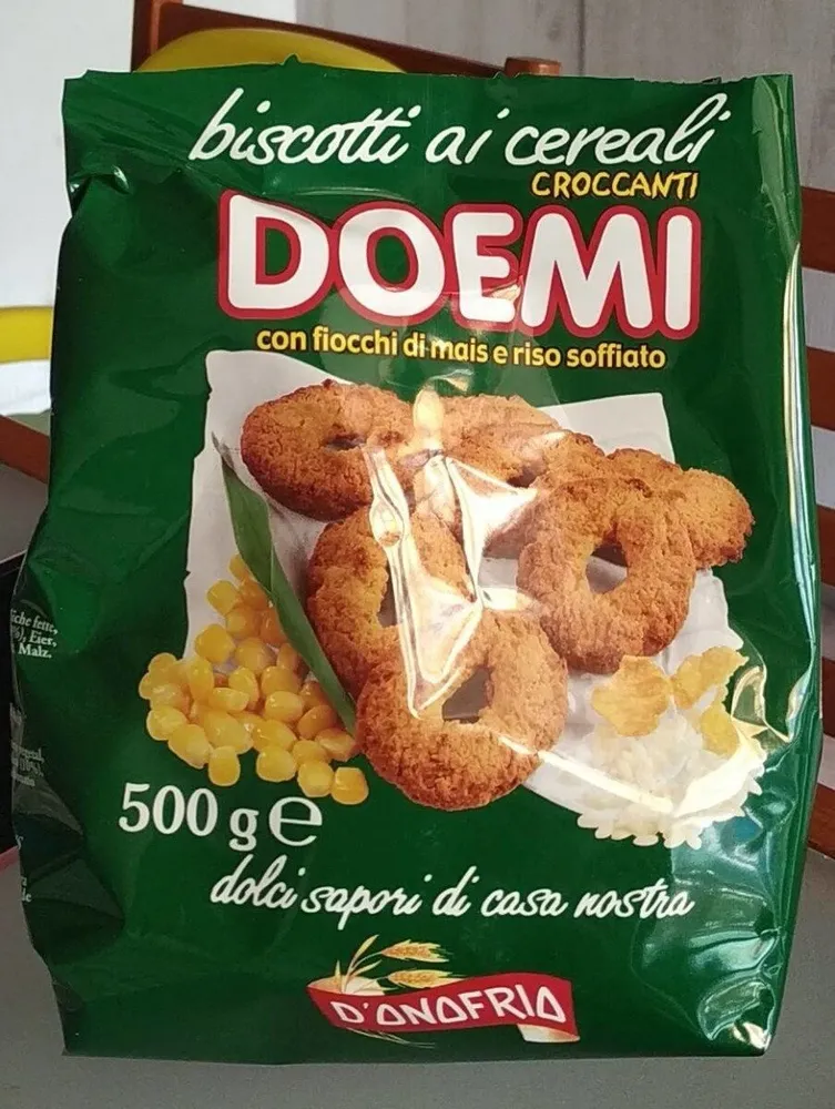 Biscotti ai cereali croccanti