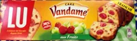 Cake Vandame aux fruits, tranché