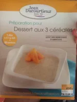 Dessert Aux 3 Céréales Avec Des Morceaux D'abricots
