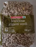 Lenticchie giganti verdi