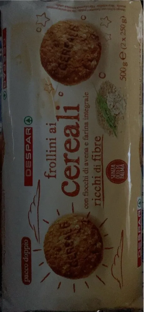 Frollini ai cereali