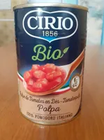 Pulpe de tomates en dés bio