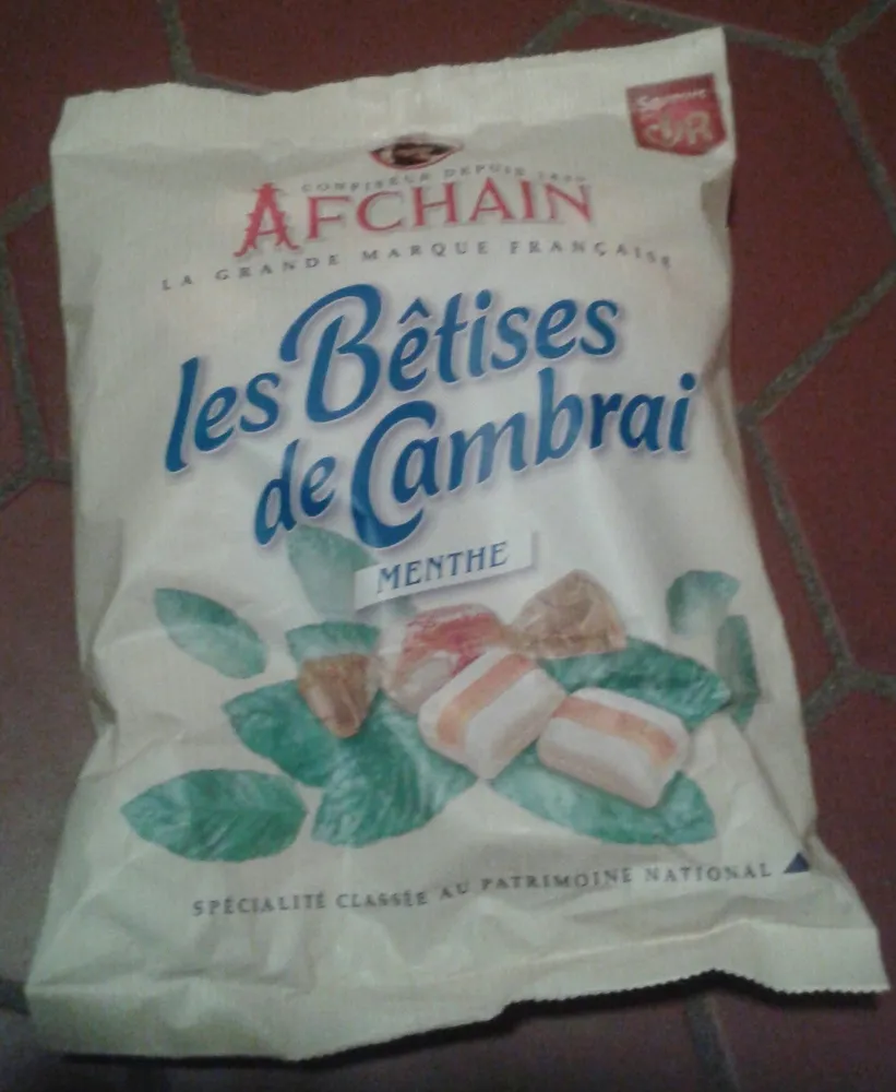 les Bêtises de Cambrai  - Bonbon à la Menthe
