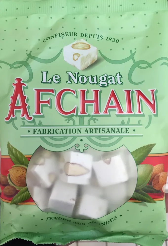 Nougat tendre aux amandes