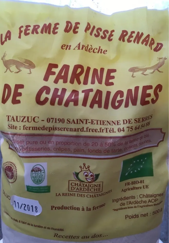 Farine de châtaigne