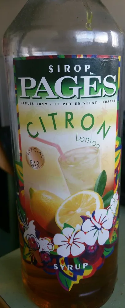 Sirop de citron