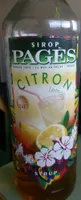 Sirop de citron