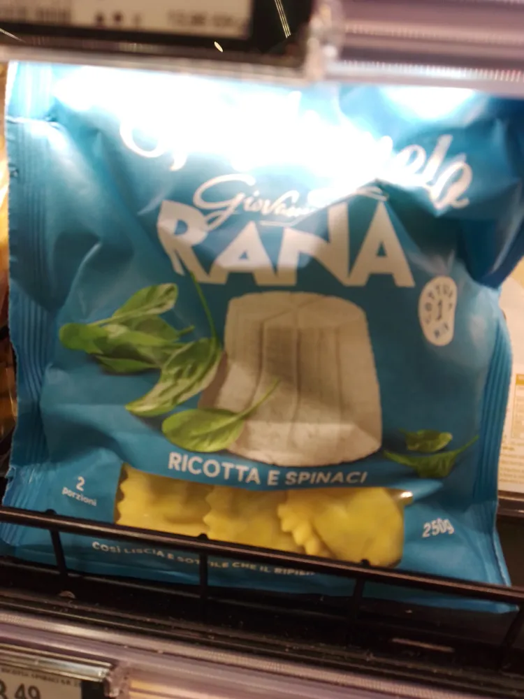 Rana ricotta spinaci