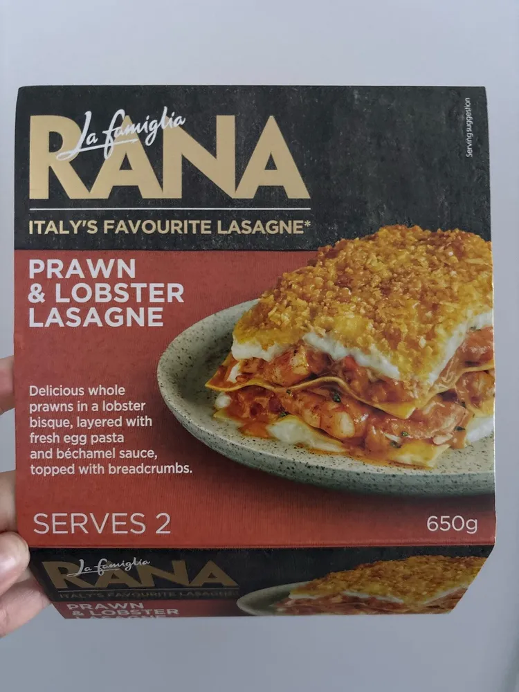 Prawn And Lobster Lasagne