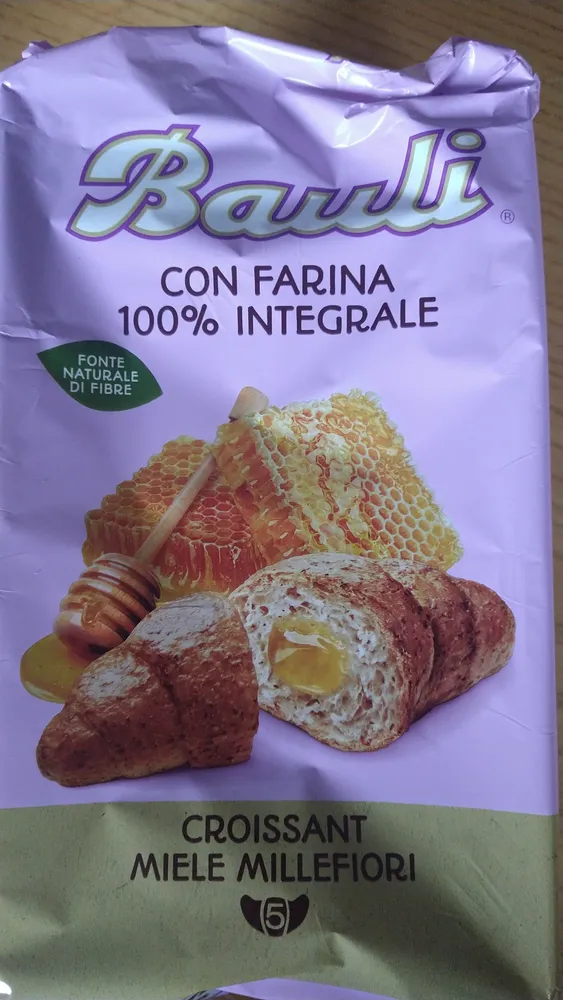 Croissant integrali miele millefiori
