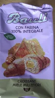 Croissant integrali miele millefiori