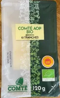 Comté Aop Bio en tranches