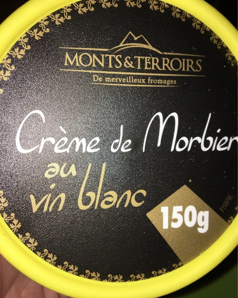 Creme de morbier au vin blanc