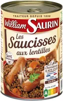 Les Saucisse aux lentilles