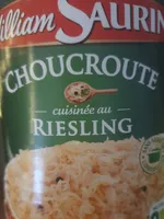 Choucroute william saurin