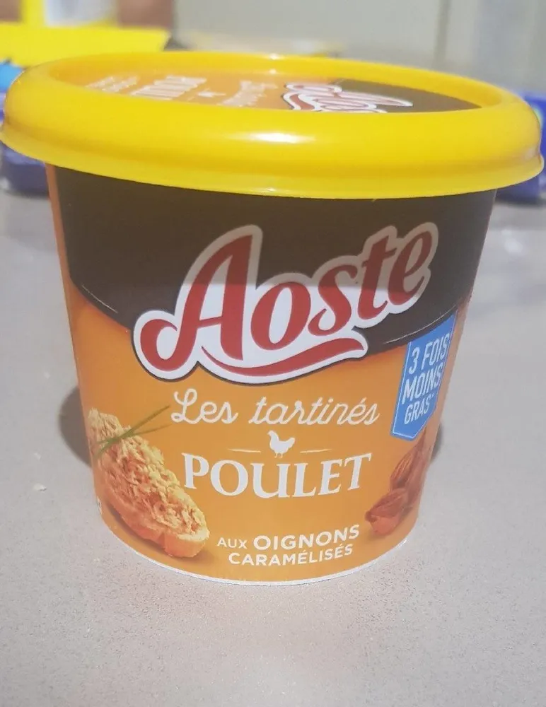 les tartinés poulet
