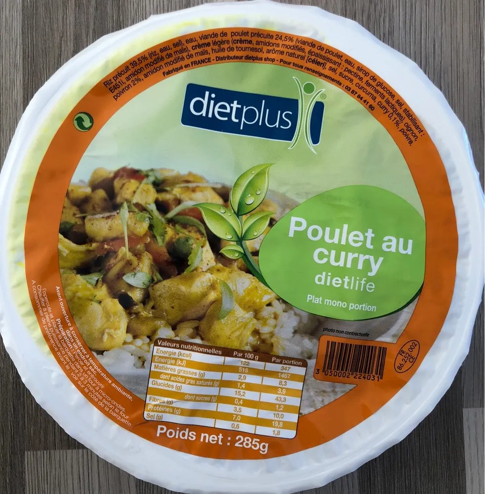 Poulet au curry