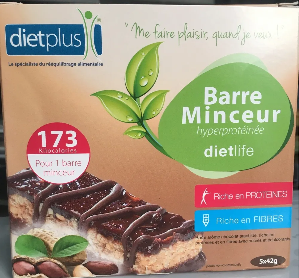 Barre minceur hyperprotéinée