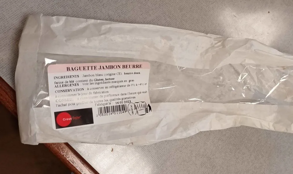 Jambon beurre