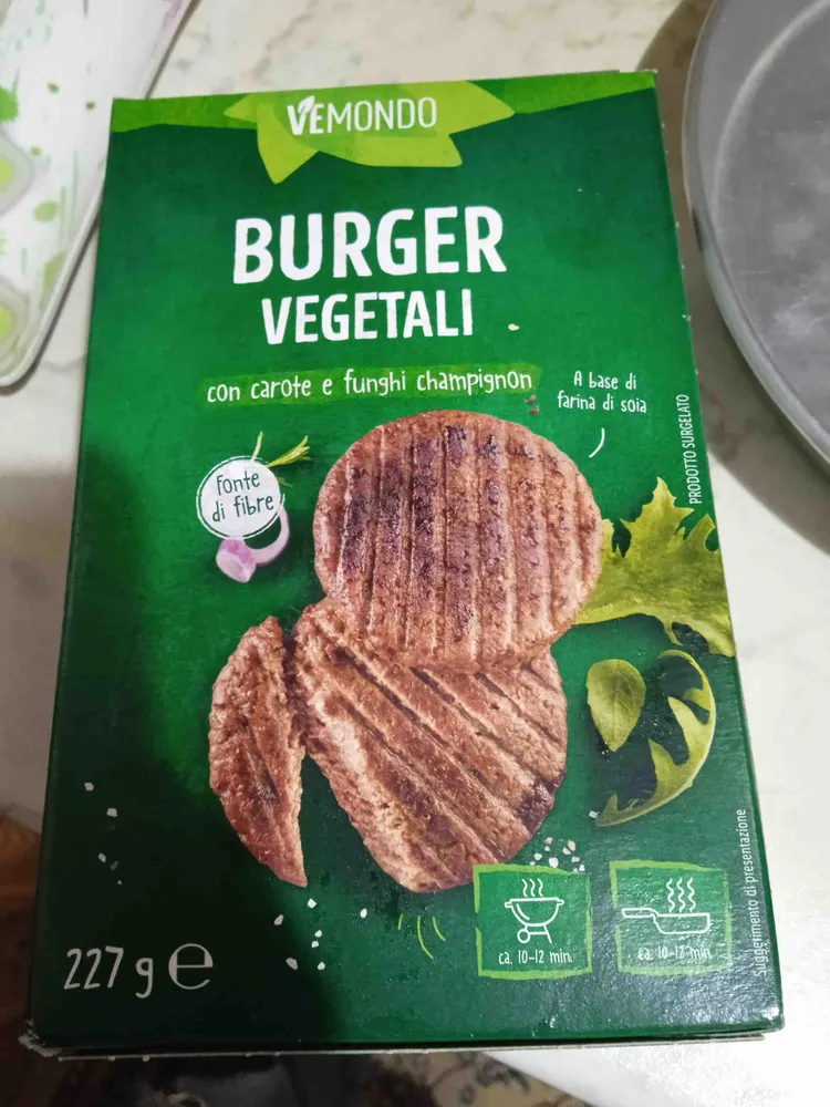 Burger vegetali