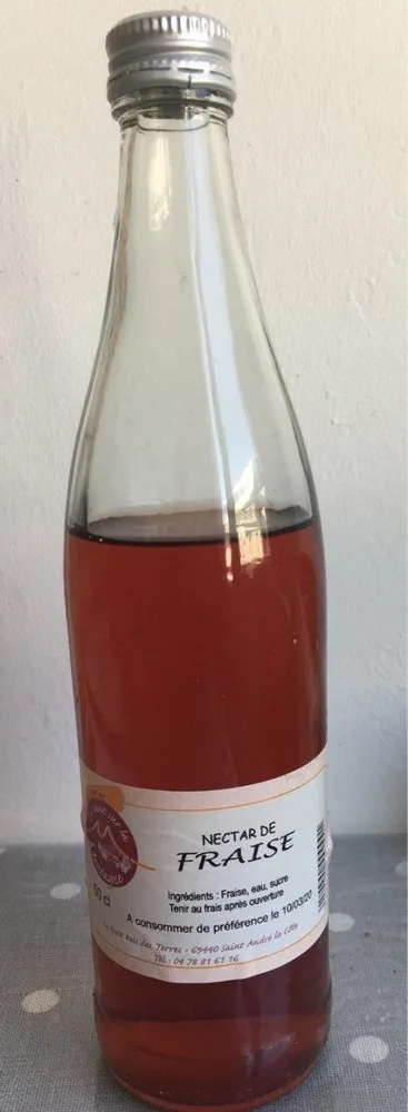 Nectar de fraise