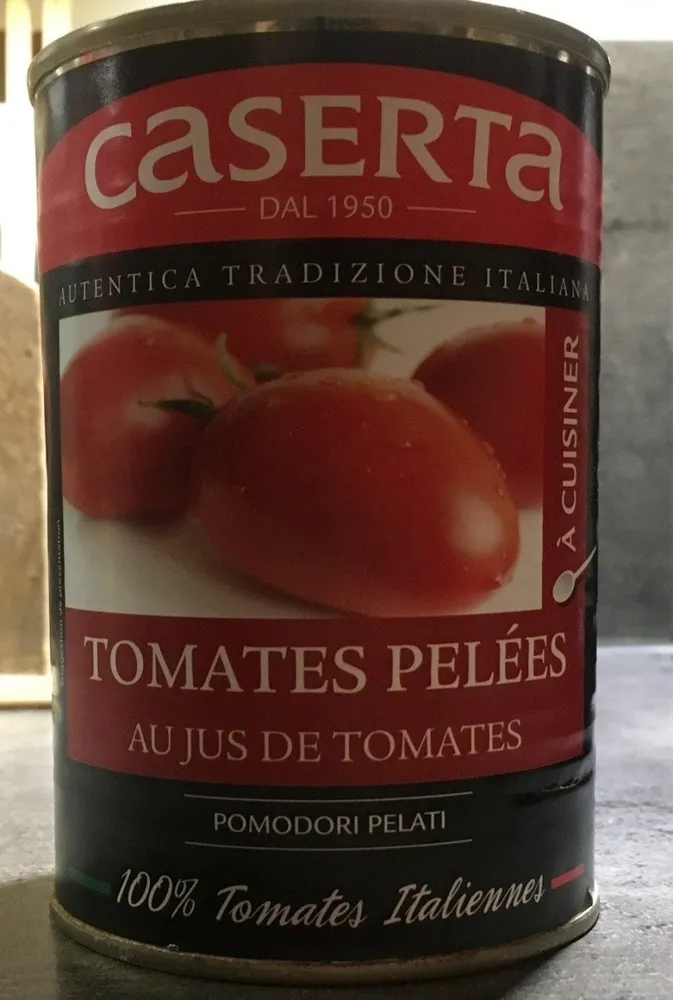 Tomates pelees au jus de tomates CASERTA
